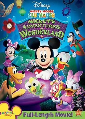 MICKEY MOUSE CLUBHOUSE ADVENTURES IN WONDERLAND New DVD • $14.89