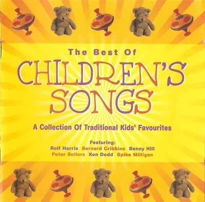 THE BEST OF CHILDRENS SONGS-2 CD's-EU IMPORT-BENNY HILL-MEL BLANC-CHARLIE DRAKE • $14