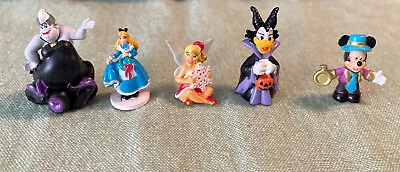 5 Disney Park Collector Pack Mini Figures Ursula Alice Tink Maleficent Mickey • $9