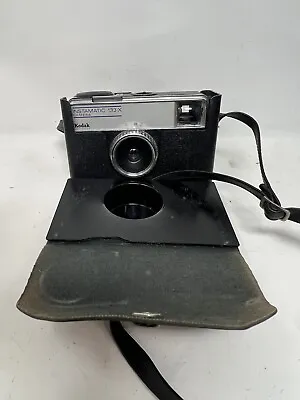 Vintage KODAK Instamatic 133-X Film Camera In Original Kodak Case. Exc.Condition • £3.79