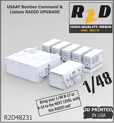 1/48 B-17 USAAF Command And Liaison Radio Upgrade 48231 • $9.99