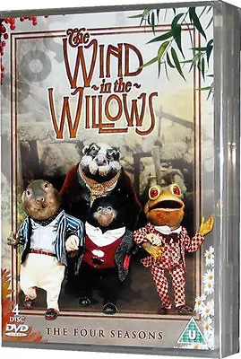 The Wind In The Willows Four Seasons Childrens Stories 4 DVD Tales Of Riverbank • £19.95
