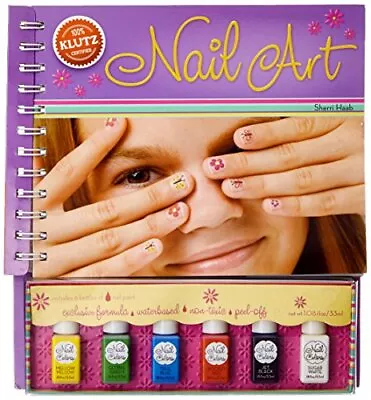 Nail Art (Klutz) By Sherri Haab Mixed Media Product Book The Fast Free Shipping • $7.50