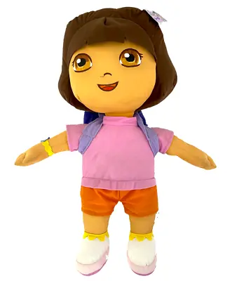 Nickelodeon 70cm Dora The Explore Backpack Cuddly Large Soft Plush Doll Toy • $43.95
