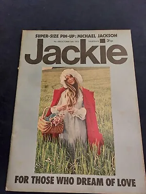 Rare Vintage JACKIE Magazine 14th OCTOBER 1972 M Jackson Derek & Dominoes JK449 • £15