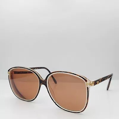 Vintage Silhouette M1316 Brown Oval Sunglasses Austria FRAMES ONLY • $18