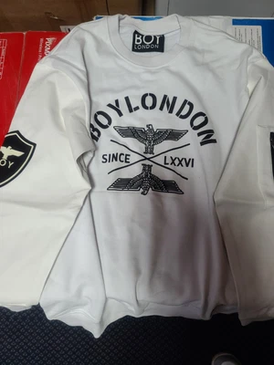 £32.50 • Buy Boy London White Hoodie In Size L