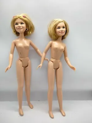 Lot Of 2 Mary-Kate And Ashley Olsen Dolls NUDE For OOAK OAK • $18.99