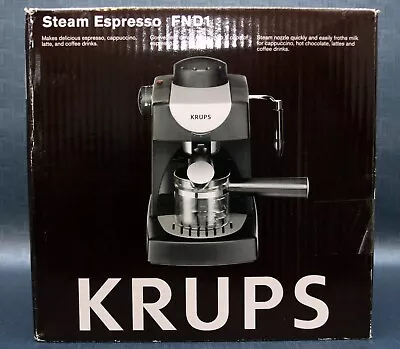 NEW Krups 4 Cup Espresso Machine Model FND1 ~ New In Original Box • $69.95