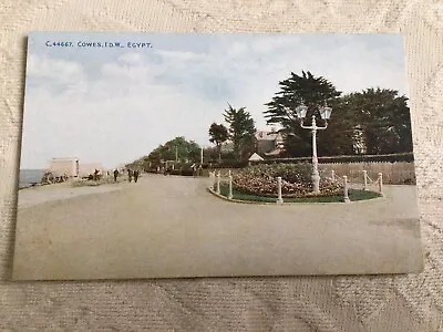 Cowes Isle Of Wight Egypt Bathing Machine Vintage Postcard C794 • £1.60