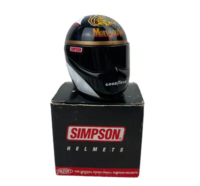 Tom McEwen Signed Simpson Mongoose 3  Mini Helmet Ltd 1st Edition NHRA • $85