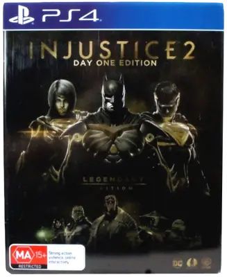 $119.90 • Buy Injustice 2 Day One Legendary Edition PS4 Complete Steelbook