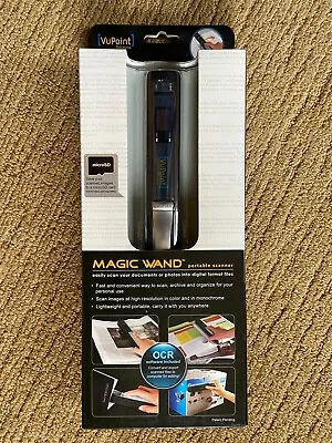 VuPoint Magic Wand PDS-ST410-VP Handheld Scanner • $9.95