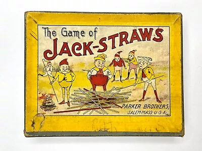 Vintage Parker Brothers Palmer Cox Brownies Jack Straws Game - Original • $95