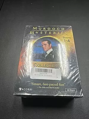 MURDOCH MYSTERIES Complete Series Collection Season 1-4 DVD 16-Disc Set 1 2 3 4 • $38