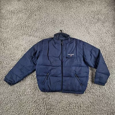 Ralph Lauren Jacket Mens Extra Large Polo Sport Puffer Down Feather Vtg R21-5 • £79.99