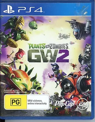 PS4 Game GW2 Plants Vs Zombies Garden Warfare 2 PS4 Game GW2 PlayStation 4 • $15.50