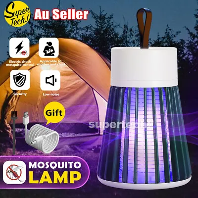 Bug Zapper Electric Mosquito UV Killer Lamp Insect Catcher Fly Trap LED Lights • $14.89