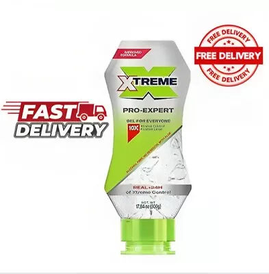 Xtreme Pro-Expert Clear Styling Hair GelAlcohol-Free 24-Hours Control  • £9.99