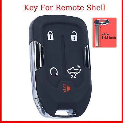 Remote Car Key Fob Shell Cover For 2019 2020 2021 2022 Chevrolet Silverado • $10.79