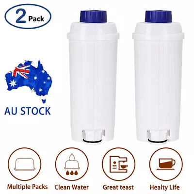 2Pack Water Filter For Delonghi Magnifica S Automatic Coffee Machine ECAM22110SB • $20.74