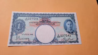 Malaya 1 Dollar Gem Unc • $650