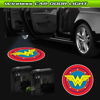 $17.74 • Buy Wonder Woman Wireless Car Door Courtesy Projector Laser Step Ghost Shadow Light