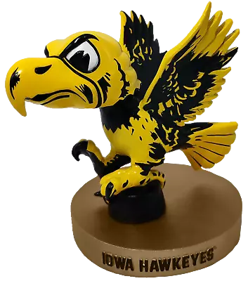 Herky The Hawk Iowa Hawkeyes Vintage Football Bobblehead NCAA College • $40