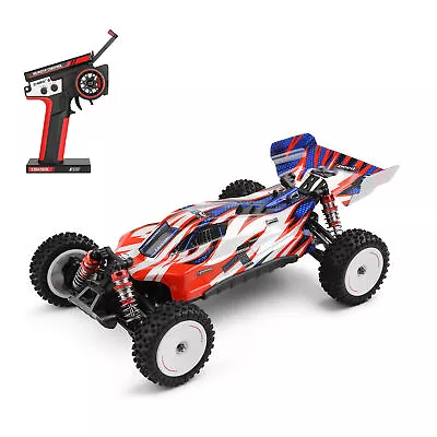WLtoys 124008 RC Racing Car 1/12 2.4GHz 60KM/H High Speed Off Road Car Brushless • £121.84