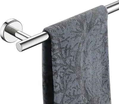 Chrome Bath Towel Bar 30 Inch 304 Stainless Steel Thicken 0.8Mm Towel Rack • $45.99