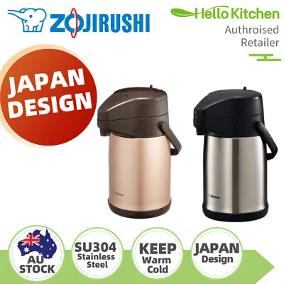 Zojirushi Vacuum Stainless Steel Water Dispenser Water Jug 3L • $169