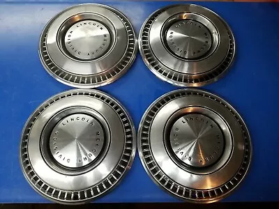 *FOUR* Vintage 1971-1972 Lincoln Mercury Division 15  Hubcaps Wheel Covers USED • $119.99