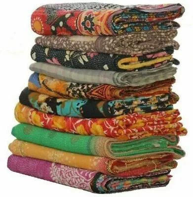 £30 • Buy Handmade Indian Kantha Quilt