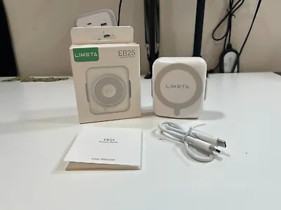 LIMETA Wireless Power Bank 7000mAh Wireless Powerbank 18W PD Fast Charging Mini • $15