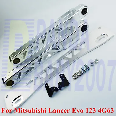 Rear Lower Control Arm Subframe Brace Kit For Mitsubishi Lancer EVO 1 2 3 4G63 K • $129.91