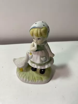 Vintage Capodimonte Figurine Marked Little Girl With Googe • $12.99
