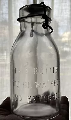 Tin Top Milk Bottle. 1800’s  • $25