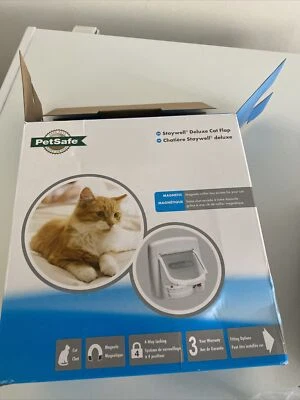 £28.75 • Buy Cat Flap Petsafe Staywell Deluxe 4 Way Locking Cat Door Manual Magnetic