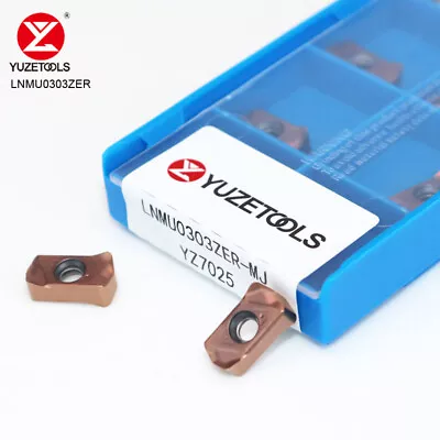 CNC Tools LNMU0303ZER Double Face Cutter Carbide Fast Forward To Milling Inserts • $20.89