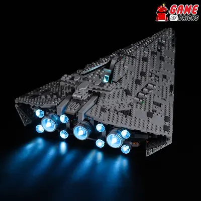 LED Light Kit For First Order Star Destroyer - Compatible With LEGO® 75190 Set • $45.84