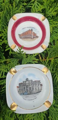 £1.30 • Buy 2 Italian Vintage Ashtrays Venice & Rome
