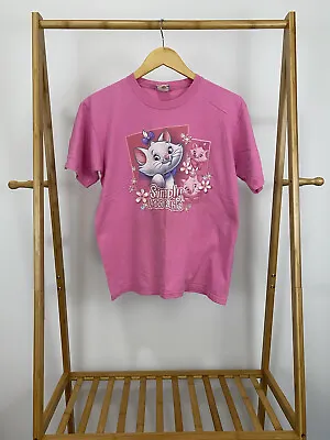 VTG The Aristocats Marie Disney Simply Adorable Movie Promo T-Shirt YOUTH L • $179.95