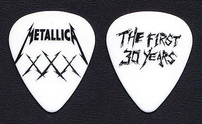 Metallica Fillmore The First 30 Years White XXX Guitar Pick #2 - 2011 Tour • $4.99