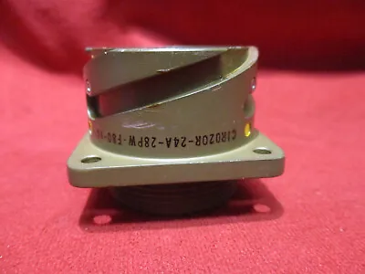 CIR020R-24A-28PW-F80-V0 ITT Cannon Veam Military Style Connector 28 Pin  • $25