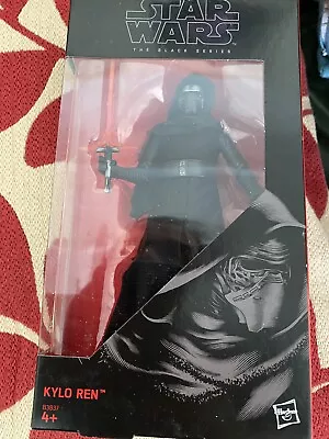 Star Wars Force Awakens Kylo Ren  Black Series 03 Six Inch Figure • £13