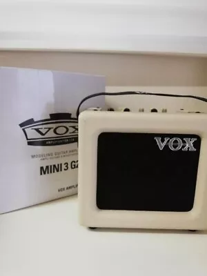 VOX MINI 3 G2 GUITAR AMP Ivory From Japan Very Good • $114.25