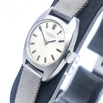 IWC International Watch Company Vintage 1960's Women Manual Wind Steel Watch • $389