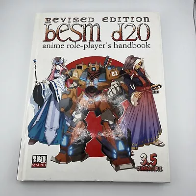 Besm D20 Anime Role Player’s Handbook 3.5 (Revised Ed.) Guardians Of Order 2004 • $29.99