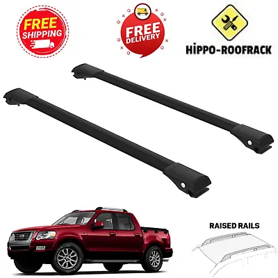 For Ford Explorer Sport Trac 2001-2010 Roof Rack Cross Bars Black Set 2 Pcs • $130