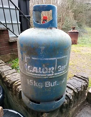Calor Gas 15kg Blue Butane Bottle - £11.00 For An Empty  Bottle Retailed At £50 • £11